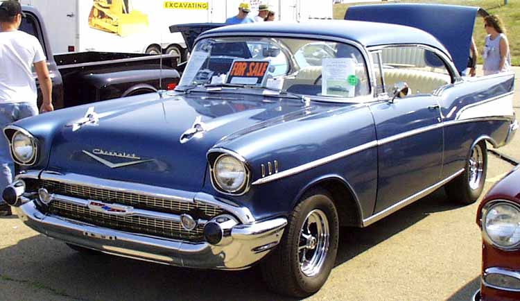 57 Chevy BelAir 2dr Hardtop