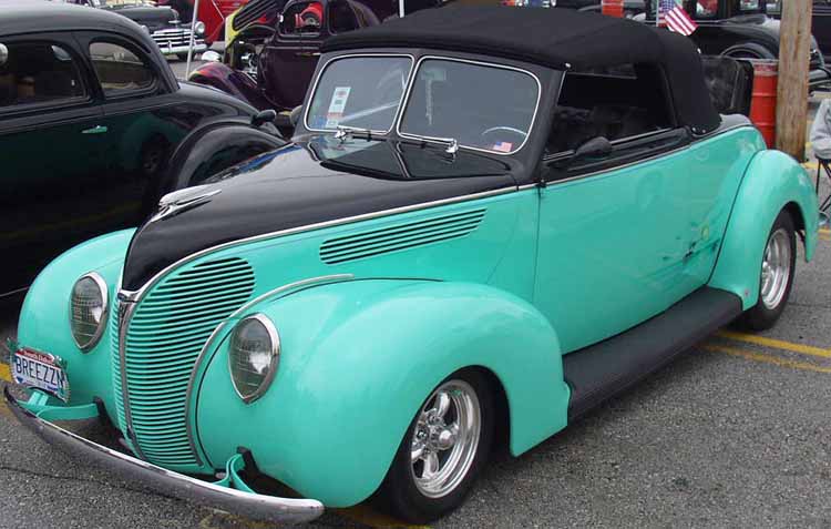 38 Ford Deluxe Convertible