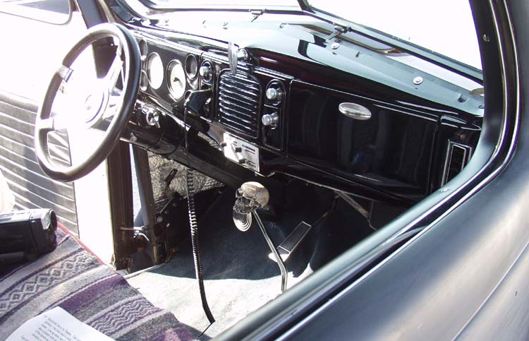 38 Ford Standard Coupe Custom Dash