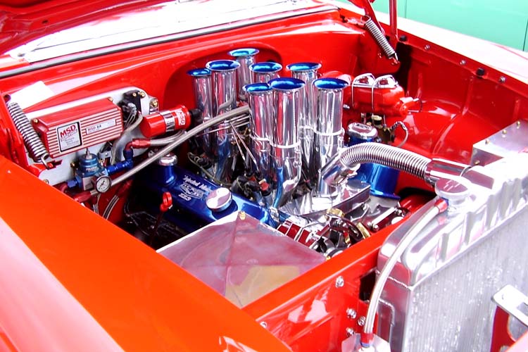 55 Chevy 2dr Hardtop w/SBC FI V8