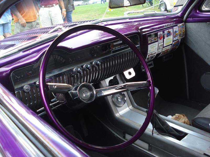 50 Mercury Chopped Tudor Sedan Dash