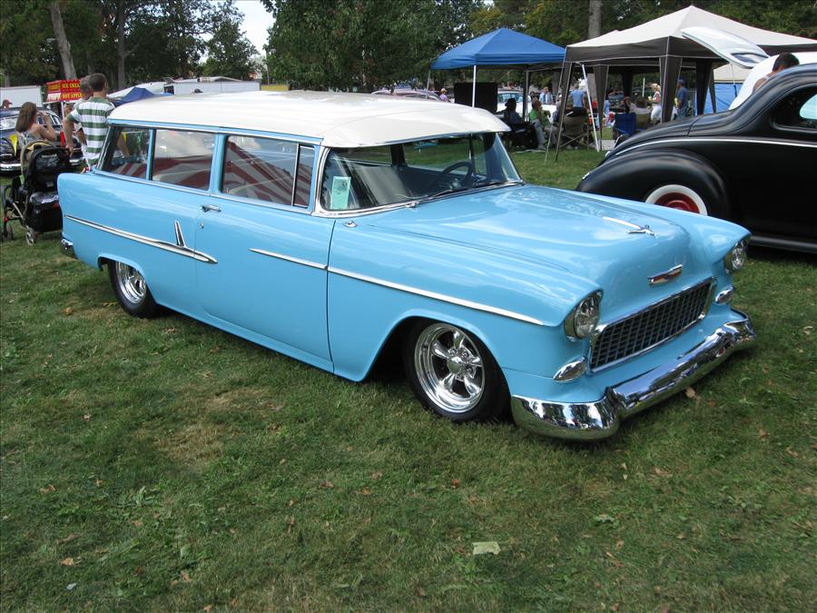 55 Chevy 2dr Wagon