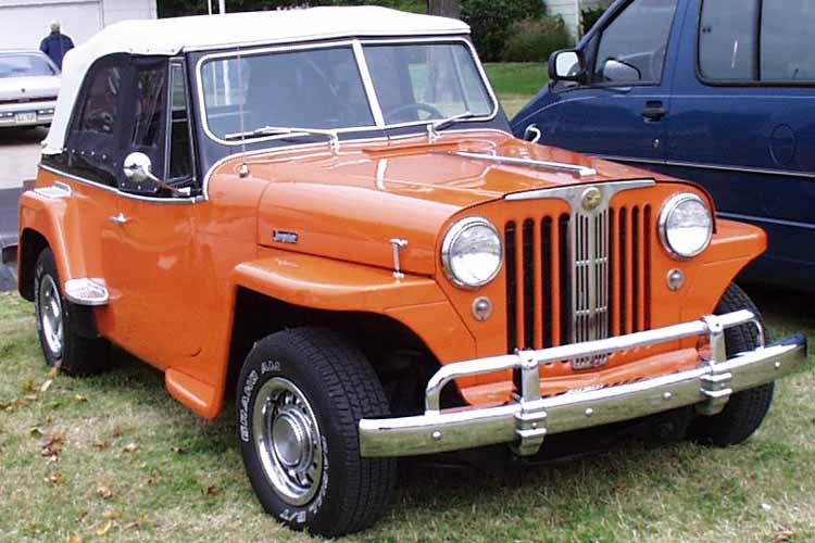 54 Willys Jeepster Convertible