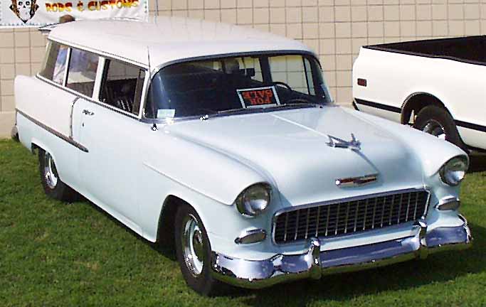 55 Chevy 2dr Wagon